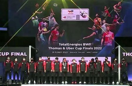 Indonesia Runner up di Thomas Cup 2022
